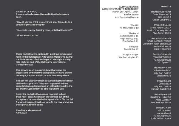 A Variety Of Late-Nite Variety-Nite Night Portraits - Image 2