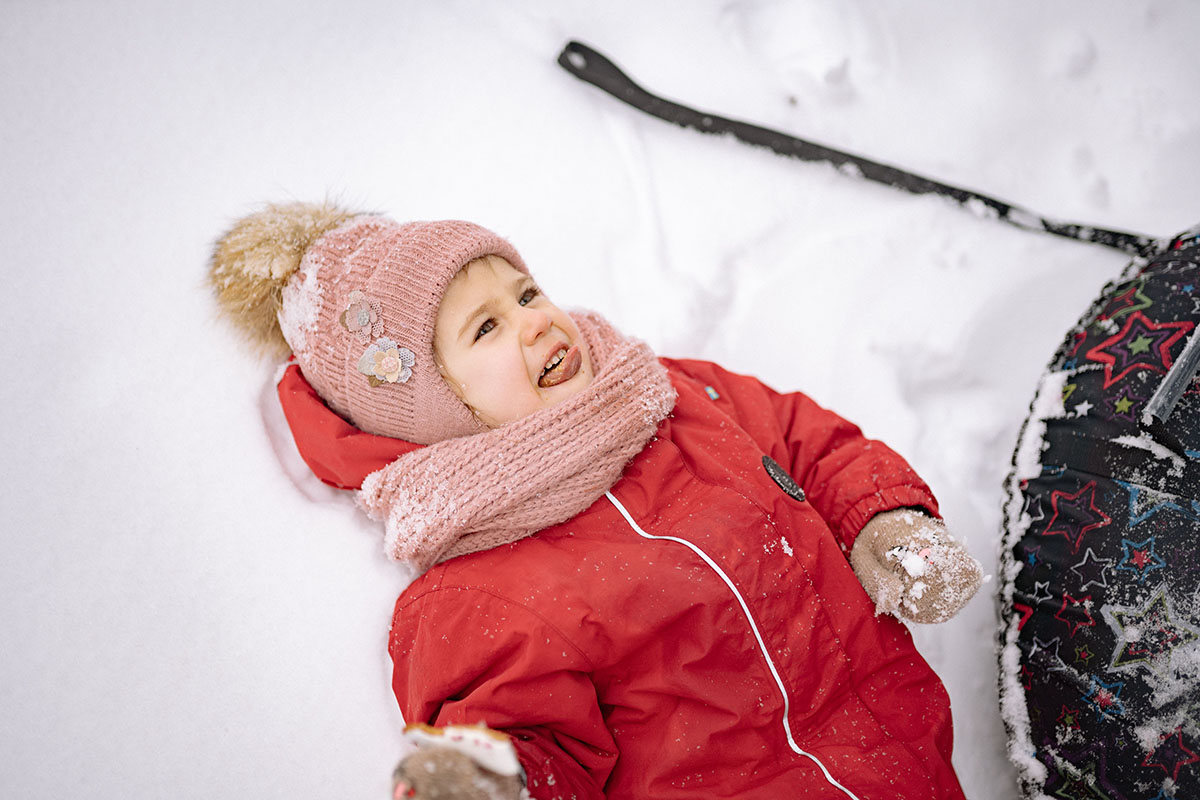 Family snow play at Mt Baw Baw, a Melbourne winter school holidays day trip